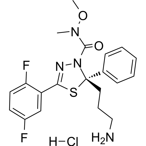 Filanesib hydrochloride (ARRY-520 hydrochloride) 1385020-40-5